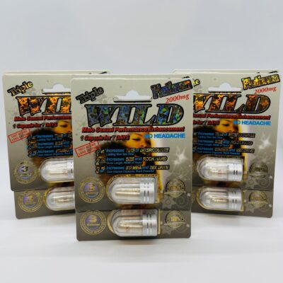 Triple ,*Wild*, Platinum 2000 mg 6 Pack Deal