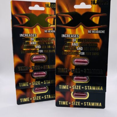 X Fire 10000mg Male Performance Enhancement Pill 6 Pack Deal