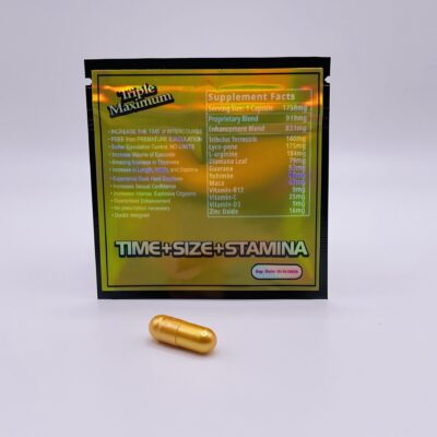 Wild Gold 1750mg Triple Maximum Male Enhancement Pill