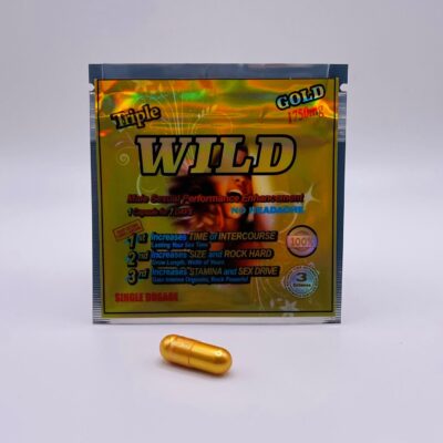 6 Count Triple…Wild…Gold…1750mg…Triple…Maximum…Male…Sex…Enhancement